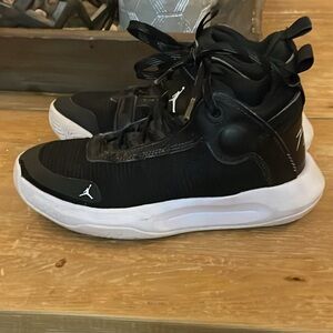 Jordan Kids Shoes Black and White